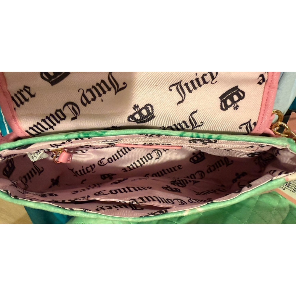 Juicy Couture Cherry Green Shoulder Bag NWT - Picture 7 of 7